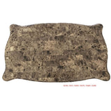 Devayne Marble & Dark Walnut Coffee Table - Ornate Home