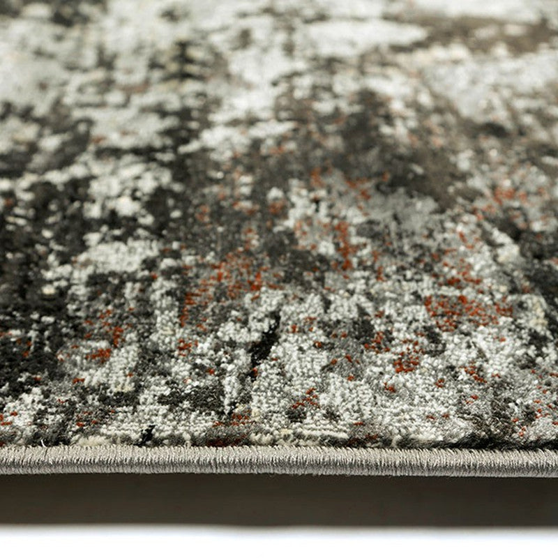 Develi Charcoal Area Rug - Ornate Home
