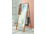 Devford Brown Floor Mirror (Online Special Price) - Ornate Home