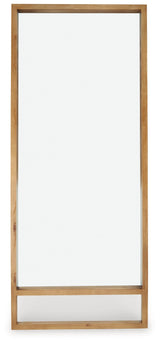 Devford Brown Floor Mirror (Online Special Price) - Ornate Home