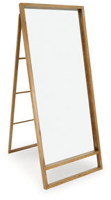 Devford Brown Floor Mirror (Online Special Price) - Ornate Home