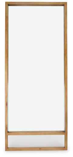 Devford Brown Floor Mirror - Ornate Home