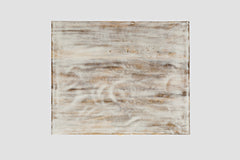 Devi Weathered White Accent Table - Ornate Home