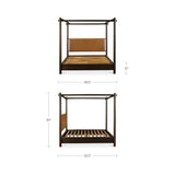Devin Brown King Bed - Ornate Home