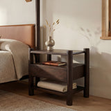 Devin Brown Nightstand - Ornate Home