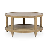 Devin Khaki Mist Coffee Table - Ornate Home