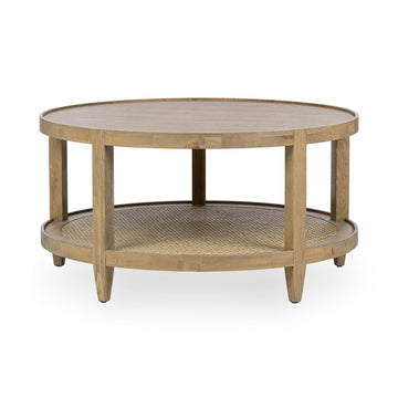Devin Khaki Mist Coffee Table - Ornate Home