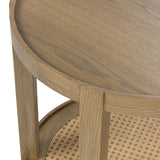 Devin Khaki Mist End Table - Ornate Home