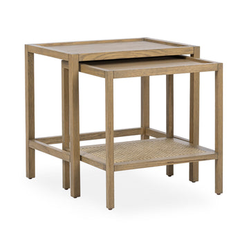 Devin Khaki Mist Nesting Accent Tables - Ornate Home