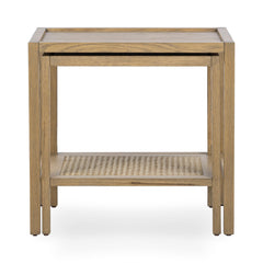 Devin Khaki Mist Nesting Accent Tables - Ornate Home