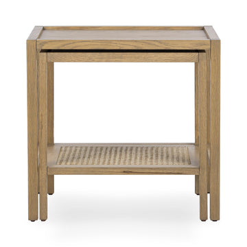 Devin Khaki Mist Nesting Accent Tables - Ornate Home