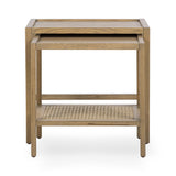 Devin Khaki Mist Nesting Accent Tables - Ornate Home