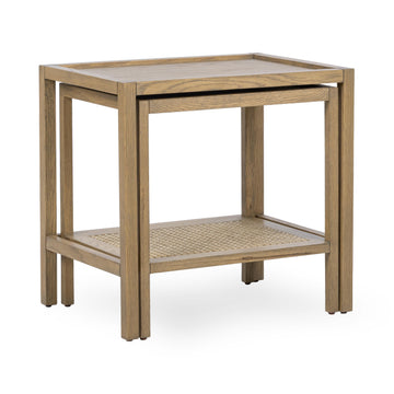 Devin Khaki Mist Nesting Accent Tables - Ornate Home