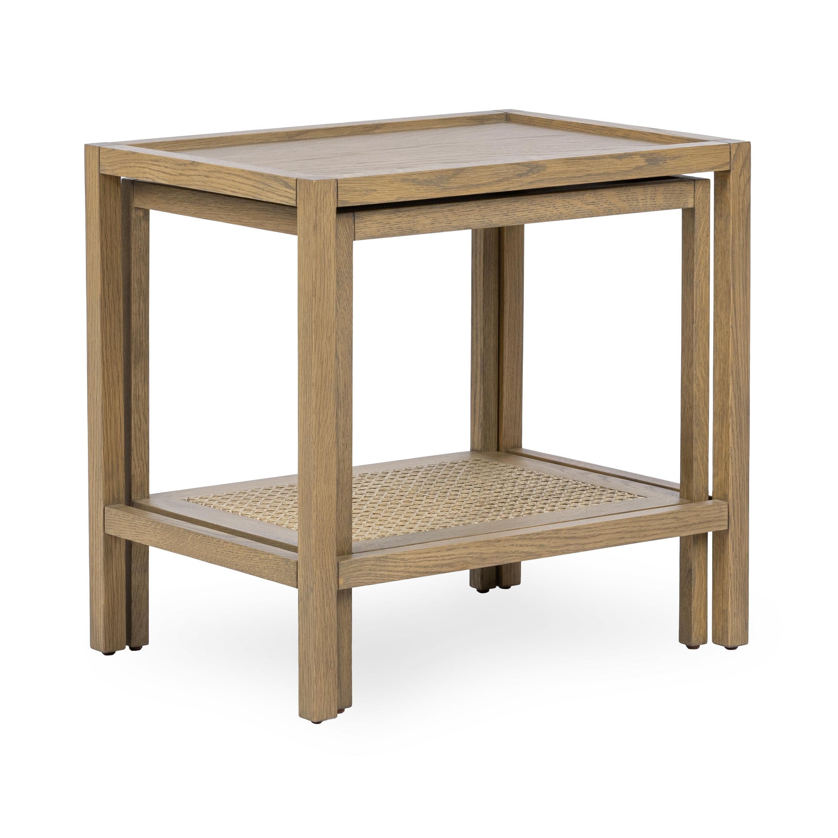 Devin Khaki Mist Nesting Accent Tables - Ornate Home