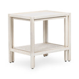 Devin Milk White Nesting Accent Tables - Ornate Home