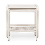 Devin Milk White Nesting Accent Tables - Ornate Home