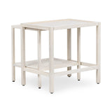 Devin Milk White Nesting Accent Tables - Ornate Home