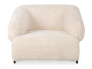 Devlin Cream Lounge Chair - Ornate Home