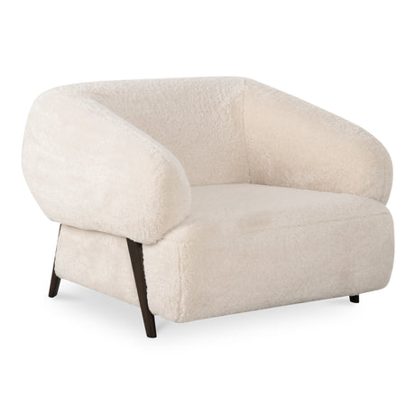 Devlin Cream Lounge Chair - Ornate Home
