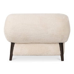 Devlin Cream Lounge Chair - Ornate Home