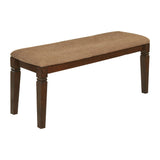 Devlin Espresso Dining Bench - Ornate Home