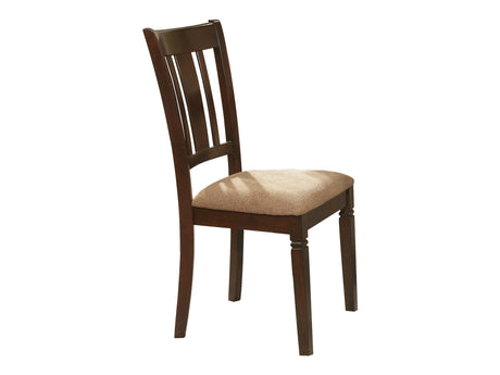 Devlin Espresso Side Chair (Set of 2) - Ornate Home