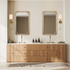 Devoll Antique Gold Mirror - Ornate Home