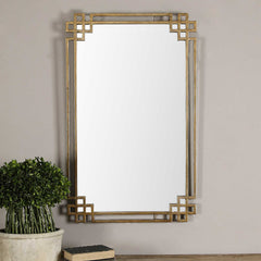 Devoll Antique Gold Mirror - Ornate Home