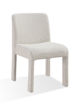 Devon Fully Upholstered Dining Chair in Turtle Dove Linen (Set of 2) - Ornate Home