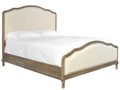 Devon Greige/Artisan Sand King Bed - Ornate Home