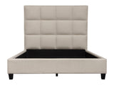 Devon Sand Queen Bed - Ornate Home