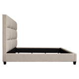 Devon Sand Queen Bed - Ornate Home