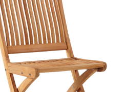 Devon Teak Outdoor Dining Folding Chair - Ornate Home
