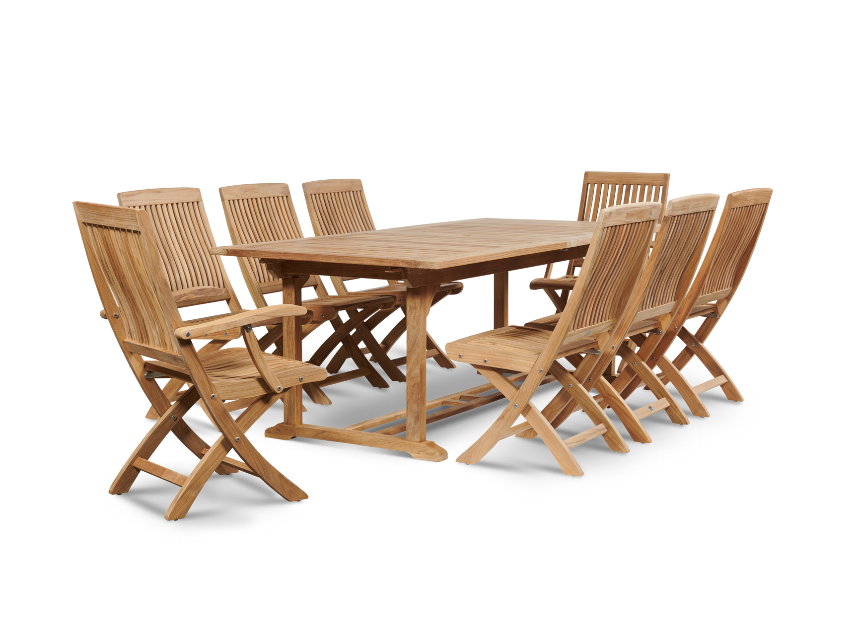 Devon Teak Outdoor Dining Folding Chair - Ornate Home