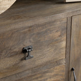 Devonshire Brown/Black Sideboard - Ornate Home