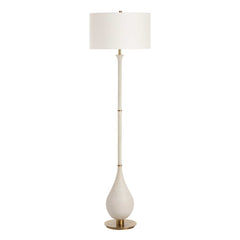Dewdrop Ivory Floor Lamp - Ornate Home