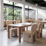 Dewey Beige Dining Chair (Set of 2)