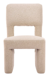 Dewey Beige Dining Chair (Set of 2)