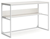 Deznee White Home Office Desk (Online Special Price) - Ornate Home