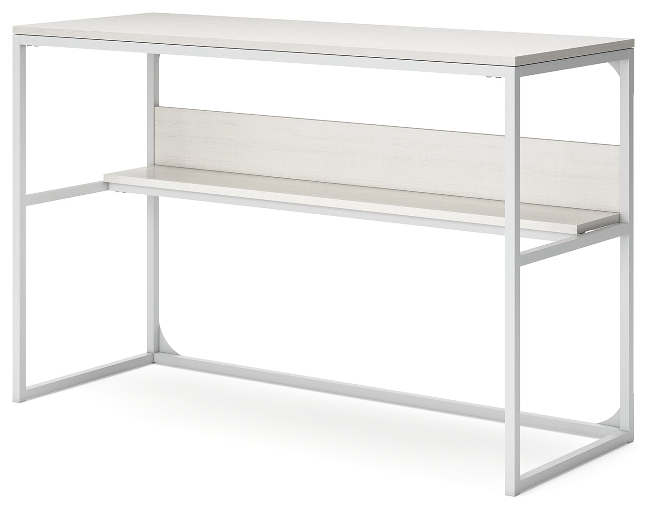 Deznee White Home Office Desk (Online Special Price) - Ornate Home