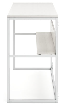 Deznee White Home Office Desk - Ornate Home