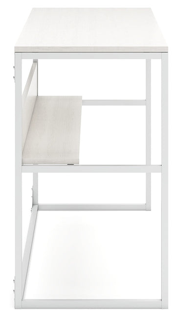 Deznee White Home Office Desk - Ornate Home