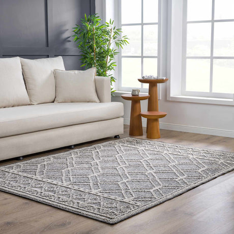 Diah Black & Bone Area Rug - Clearance - Ornate Home