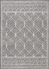 Diah Black & Bone Outdoor Area Rug - Clearance - Ornate Home