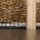 Diah Black & Bone Outdoor Area Rug - Clearance - Ornate Home