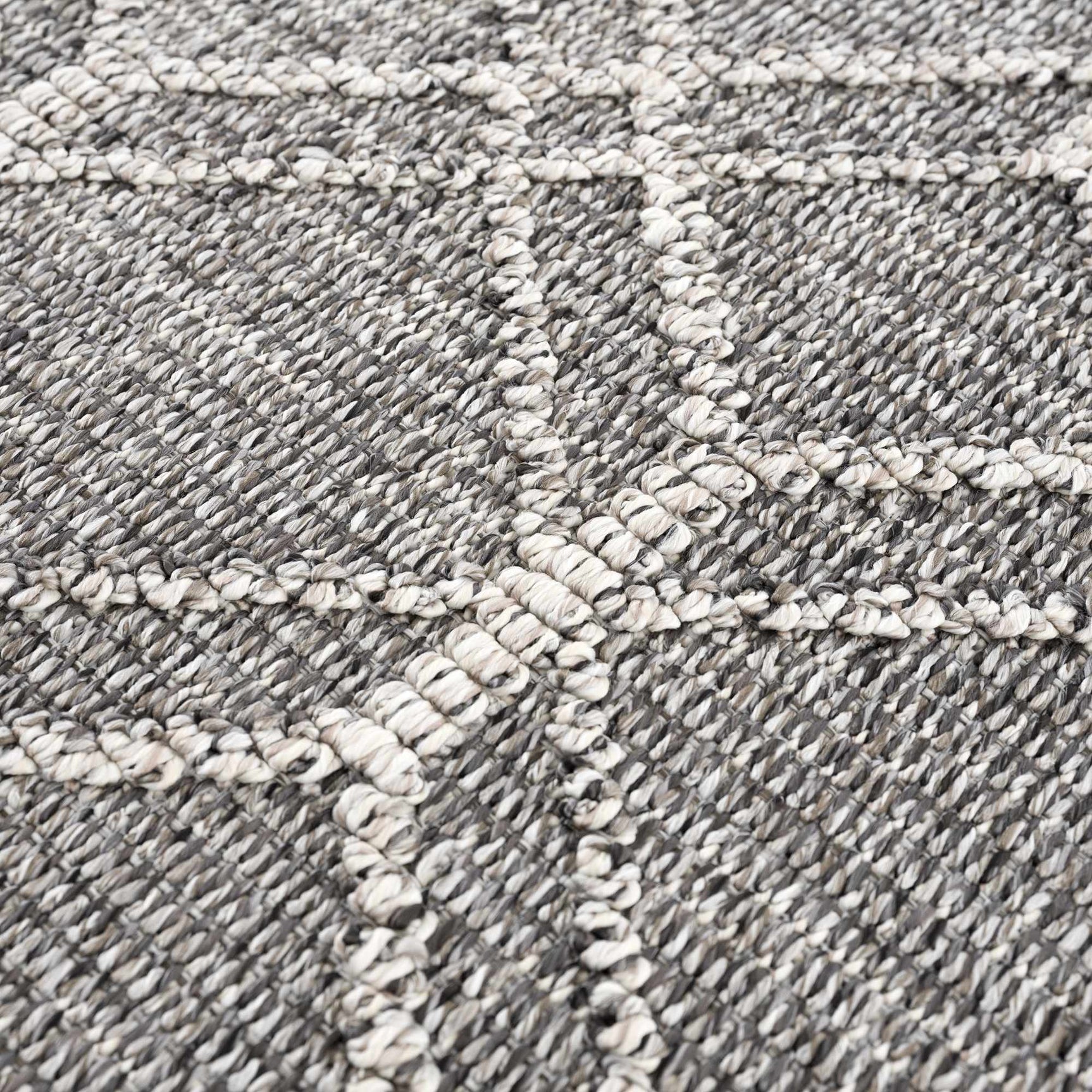 Diah Black & Bone Outdoor Area Rug - Clearance - Ornate Home