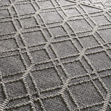 Diah Black & Bone Outdoor Area Rug - Clearance - Ornate Home
