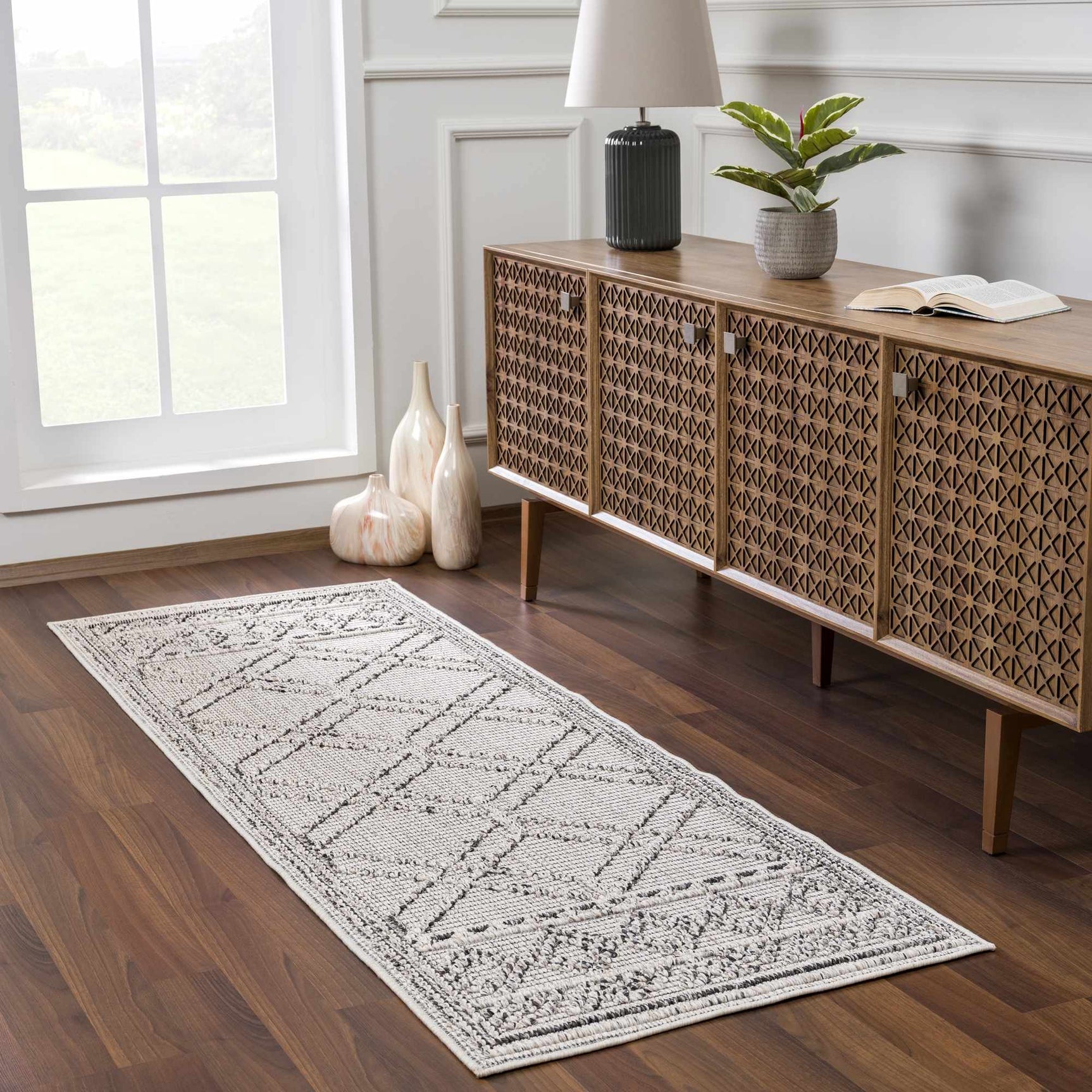 Diah Bone Outdoor Area Rug - Clearance - Ornate Home