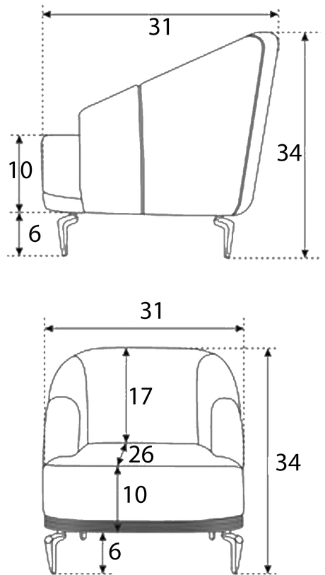 Diamond Black Chair - Ornate Home