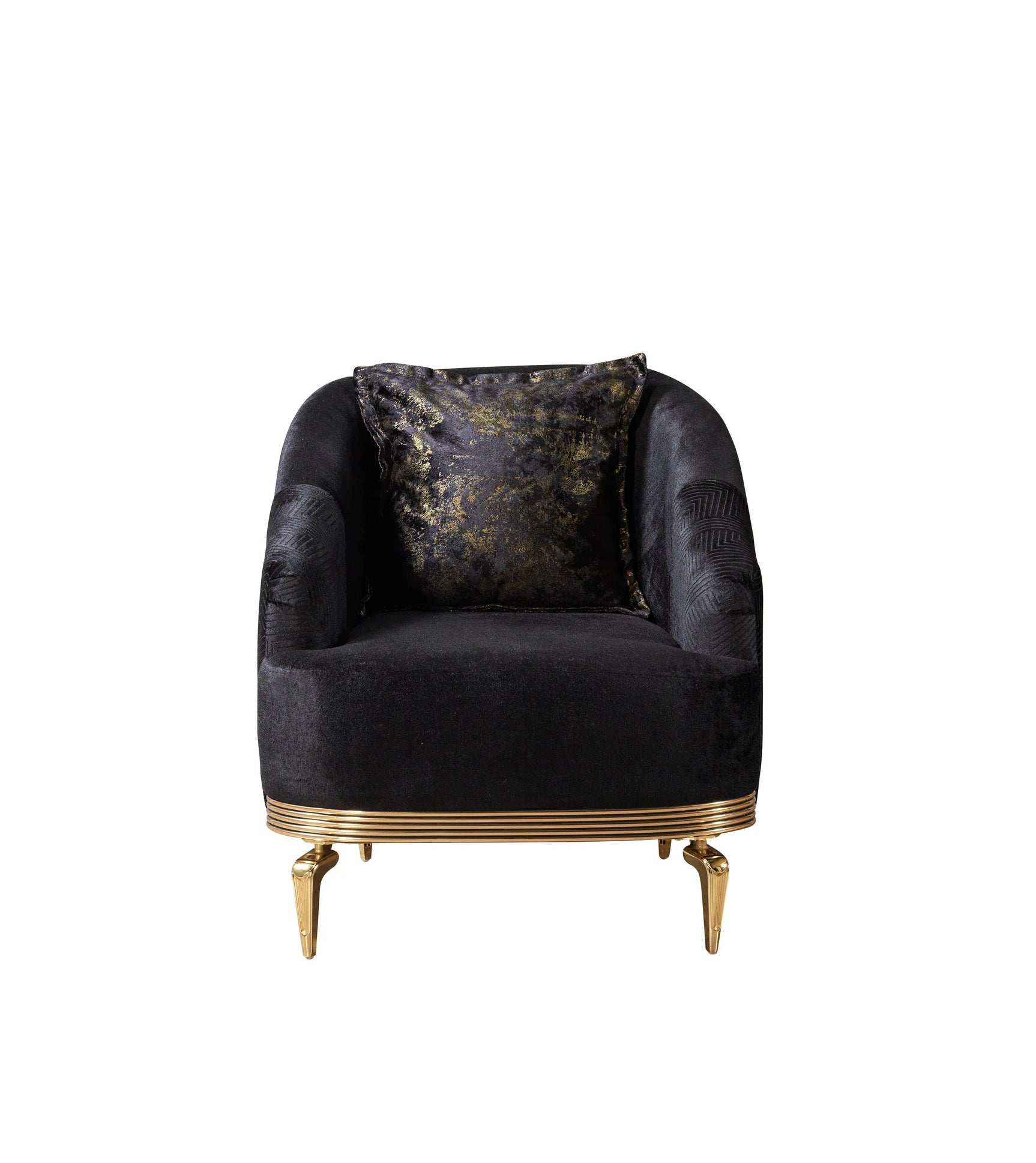 Diamond Black Chair - Ornate Home